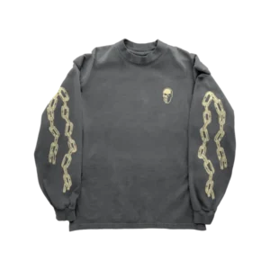 Warren Lotas Chain Reaper Long Sleeve T-Shirt – Charcoal