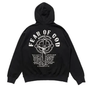 Warren Lotas Fear Of God Warren Lotas Hoodie – Black