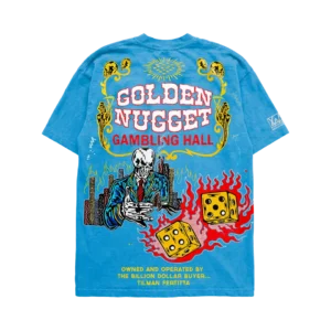 Warren Lotas Golden Nugget T-Shirt - Blue