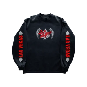 Warren Lotas Vegas Spade Long Sleeve Shirt - Black