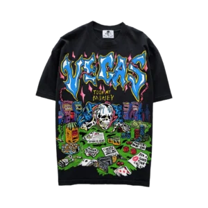 Vegas Took My Money T-Shirt - Vintage Black