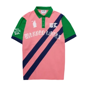 Reaper Academy Polo - Pink/Navy/Green